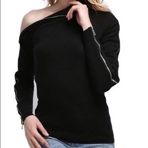 💓 Zip Shoulder Sweater 💓